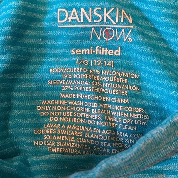 DANSKIN, NOW, Dri-more, long sleeve, thumb holes, semi-fitted, great condition - Picture 2 of 10